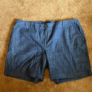 Talbots Woman Size 18W Denim shorts